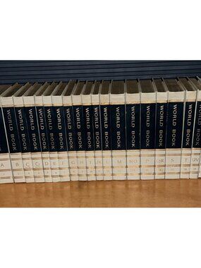 World Book Encyclopedia Complete 20-Volume Set Hardcover Edition